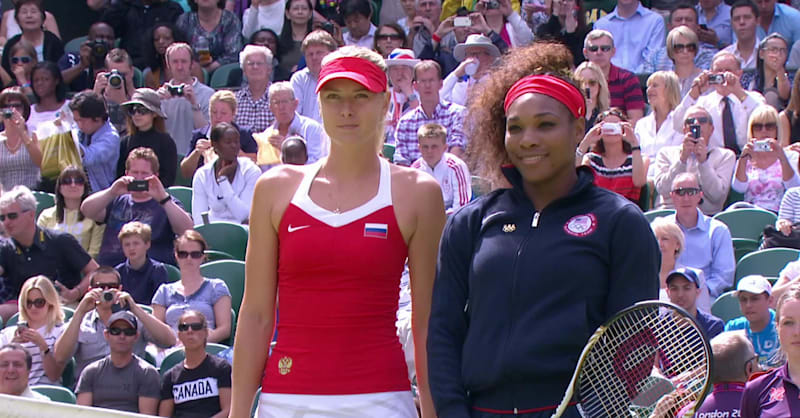 女子決勝 テニス ロンドン2012リプレイ