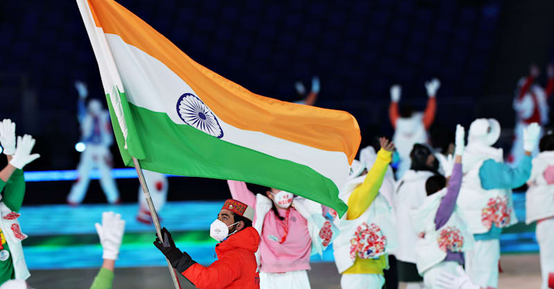 Winter Olympics: India at the Parade of Nations