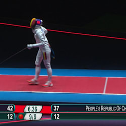 Impressive Flying Touch By Ana Maria Popescu In Women S Epee Team Final